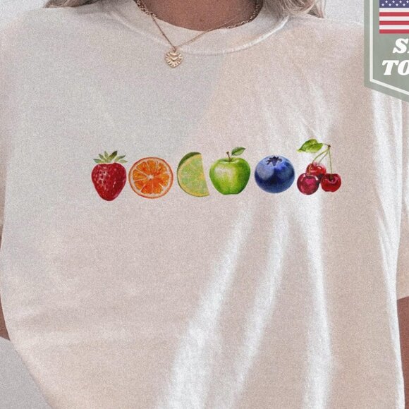 Tops - Fruity Y2K Shirt Subtle Pride T-Shirt